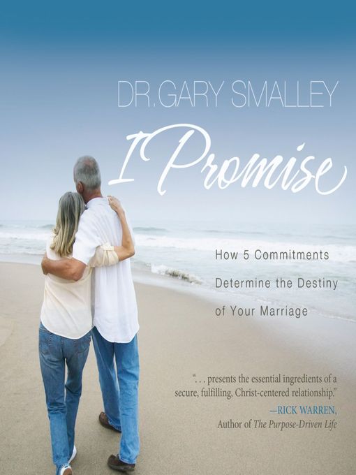 Title details for I Promise by Gary Smalley - Wait list